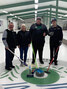 The first place Yule Rink, from left: Jim Mandley, Roz Mandley, Austen Hoey, and  Logan Yule.     SLGCC Submitted Photo