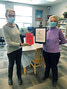 SLPL board member Jennifer Hancharuk (left) and Municipal Councilor Joyce Timpson display books that were available to be won through a draw at the Library’s Open House on Feb. 26.   Emily McIntyre / Submitted Photo