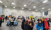  Students and guests walk through the Career Fair at Sioux North High School.  Andre Gomelyuk / Bulletin Photo