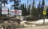 Signage outside of the Sioux Lookout Meno Ya Win Health Centre directs those with appointments to the COVID-19 Assessment Centre, located outside of the health centre’s main entrance. - Tim Brody / Bulletin Photo