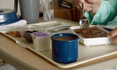 A tray of Miichim (traditional food) served to the patients at SLMHC every week.      Sioux Lookout Meno Ya Win Health Centre / Submitted Photo