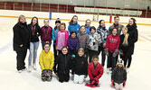 Sioux Lookout Skating Club members returned from the Thunder Bay Open competition with plenty of medals and awards. - Tim Brody / Bulletin Photo