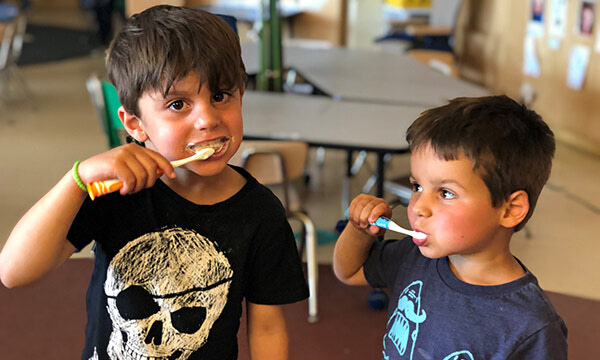Brushing program at SMPS emphasizes the importance of oral hygiene