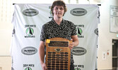 Michael Smith Award winner Weston Chabbert.    Tim Brody / Bulletin Photo