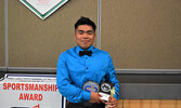 Jeric Briones was named this year’s Senior Boys Athlete of the Year at Sioux North High School. - Jesse Bonello / Bulletin Photos