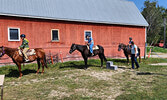 Saddle Club members and their horses.    Angela Anderson / Bulletin Photo