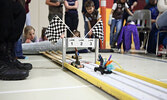 Beaver Buggies cross the finish line.  - Tim Brody / Bulletin Photo