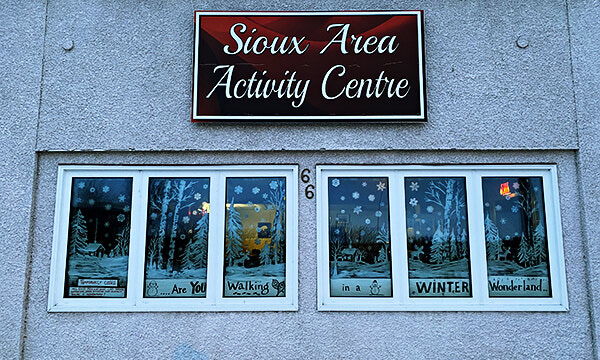 Wintery window