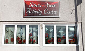 The Remembrance Day display at the Sioux Area Seniors Activity Centre.     Tim Brody / Bulletin Photo