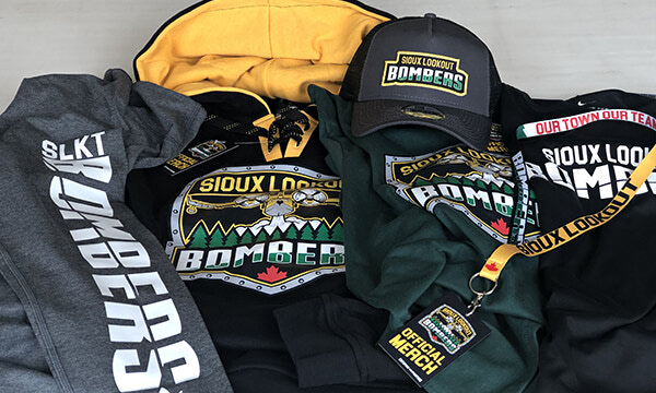 Sioux Lookout Bombers merchandise store launched 