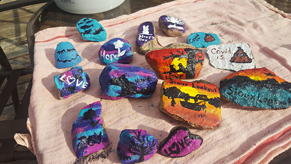 Painted rocks bringing joy to community members during COVID-19 pandemic 