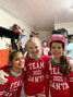 Sioux Lookout Skating Club STAR 1-4 program members Emilia Blandon-Michelizzi (left), Aubrey Slade (centre), and JoJo Pruys (right).      Photo courtesy Becky Bates