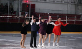 Members of the Sioux Lookout Skating Club show off their skills during their “Stars on Ice” show.   Tim Brody / Bulletin Photo