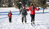 Skiers take to the trails in 2011. This year’s trails are ready for use.   Bulletin File Photo