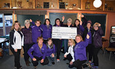 Skip to Equip organizers and SLMHC Foundation representatives proudly display the total raised at this year’s event, $80,000, which will be donated to the Foundation. -  - Jesse Bonello / Bulletin Photo