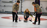 Skip to Equip participants had packed schedules, playing plenty of games during the women’s curling fundraiser. - Jesse Bonello / Bulletin Photo