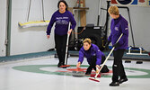 Skip to Equip participants had packed schedules, playing plenty of games during the women’s curling fundraiser. - Jesse Bonello / Bulletin Photo