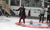 Twenty teams participated in this year’s 14th Annual Sioux Lookout Home Hardware Skip to Equip Classic, which had a theme of “Hats Off” to fundraising for health care equipment.    Tim Brody / Bulletin Photo  