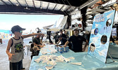 More than 200 people visited SkyCare’s Aviation Station at their hangar on Aug. 5, during this year’s Blueberry Festival. SkyCare is celebrating 20 years of serving the North and beyond. Tim Brody / Bulletin Photo