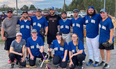 2022 A-side winners, the Hose Hounds.    Sioux Lookout Mixed Slo-Pitch League - Submitted Photo