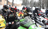 Seventy riders on 66 snowmobiles took part in last years’ event. - Bulletin File Photo