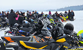 Thirty-three riders took part in Sioux Lookout-Hudson, Red Lake Snowarama.   Photo courtesy of Mike Starratt