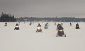 Thirty-three riders took part in Sioux Lookout-Hudson, Red Lake Snowarama.   Photo courtesy of Mike Starratt