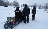 OPP MSV patrol in Sioux Lookout. - Sioux Lookout OPP / Submitted Photo