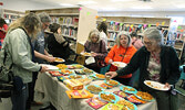 Guests to the social had an opportunity to try Indian treats.    Tim Brody / Bulletin Photo