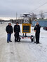 From left: Merv Ningewance, Cst Billy Kejick, and A/Sgt Phil Laporte. - Submitted Photo