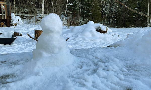 Early January in Sioux Lookout