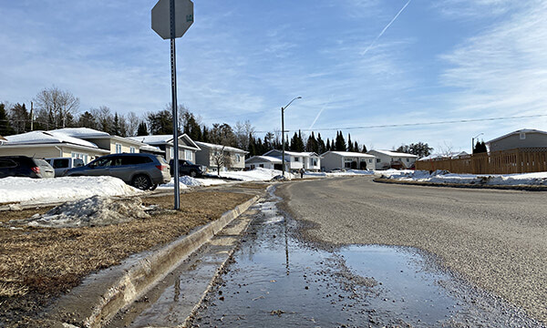Late winter in Sioux Lookout