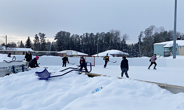 Afternoon hockey