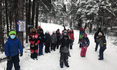 Sacred Heart School grade 3 students pose next to a story page.  - Marie Brunetta / Submitted Photo