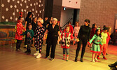 Choir members and narrators come together to conclude the performance.   Tim Brody / Bulletin Photo