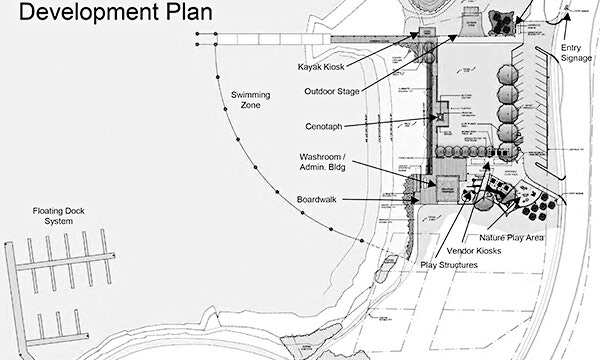 Town Beach contamination concerns brought forward as waterfront development project progresses