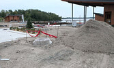 Construction on the Municipal Waterfront Development Project as of Sept 2.     Tim Brody / Bulletin Photo