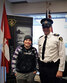 Jason Duewel with his father, Acting Inspector for the Sioux Lookout OPP Detachment Karl Duewel. - Photo courtesy Sioux Lookout OPP