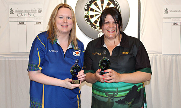 Vanessa Berry represents Northern Ontario in National Darts tournament