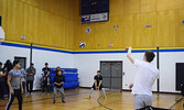 PFFNHS students participated in a basketball camp on March 23, run by Providence University College athletes and coaches, and a volleyball camp on March 30, run by Lakehead University athletes and staff. Students learned skills and fundamentals through va