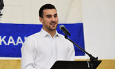 Kenora MP Eric Melillo was in attendance for the grand opening of the water treatment facility. - Jesse Bonello / Bulletin Photo