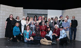 The cast and crew of NLCT’s presentation of “Welfarewell”.   Tim Brody / Bulletin Photo
