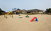 The newly installed playground and gazebo.      Reeti Meenakshi Rohilla / Bulletin Photo